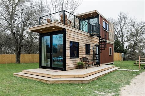 tiny homes built from containers